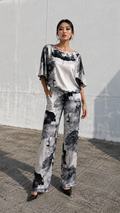 Conjunto Blusa y Pantalón Floral