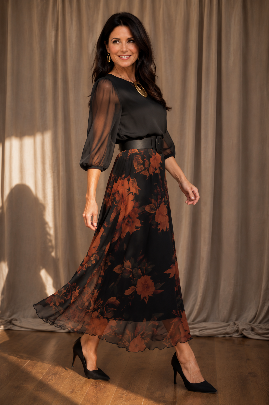 Conjunto Falda Blusa