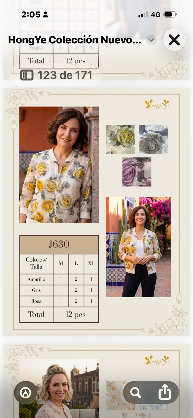 Chaqueta Bomber Floral